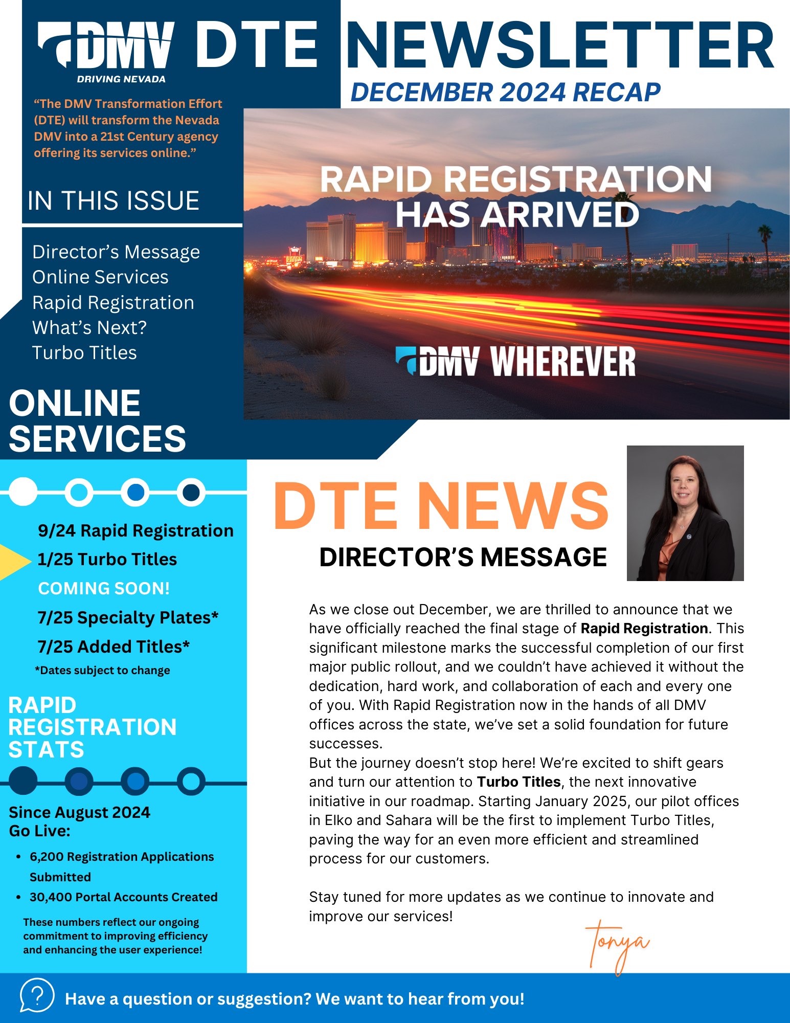 December 2024 Newsletter Page 1