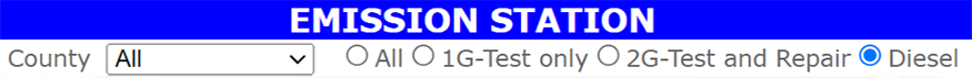 diesel emission station search tool graphic