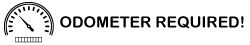 Odometer Required logo