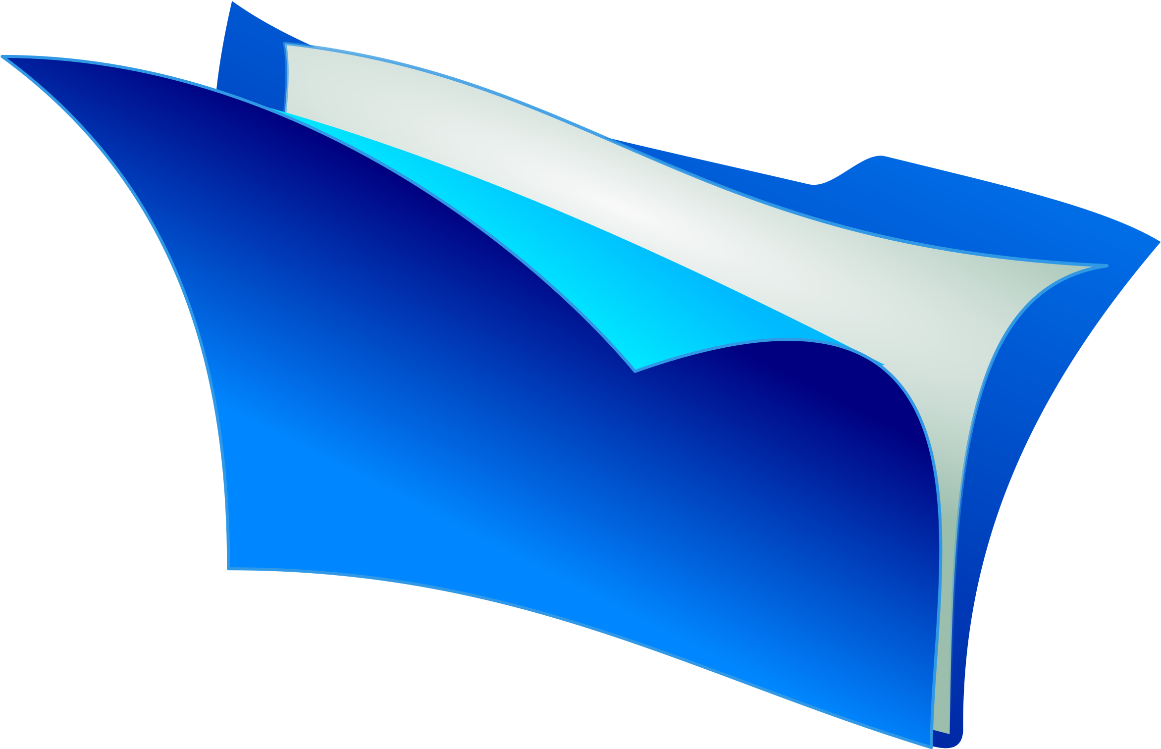 blue folder document