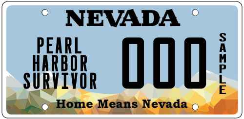Pearl Harbor Survivor Plate
