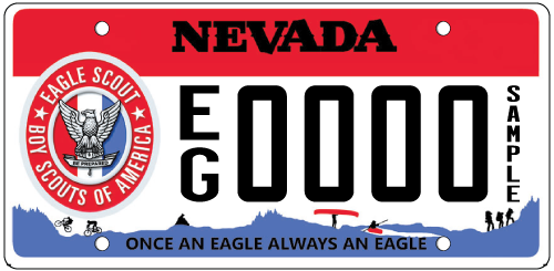 Eagle Scout plate