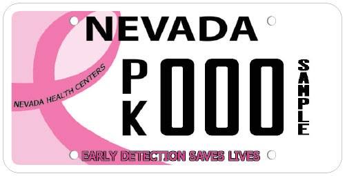 Breast Cancer Awareness plate