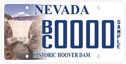 Hoover Dam plate
