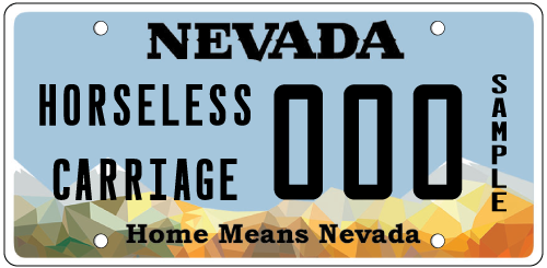 Horseless Carriage plate