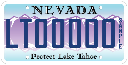 Lake Tahoe plate