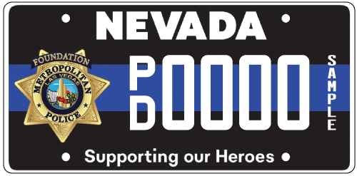 Friends of LV Metro plate