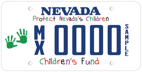 Mising and Exploited children plate
