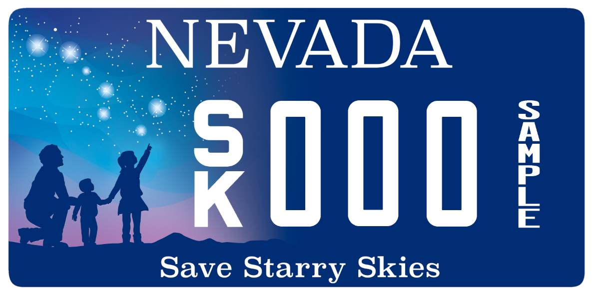 Conserve Starry Skies plate