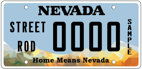 Street Rod plate
