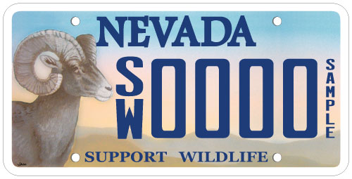 support wildlife plate